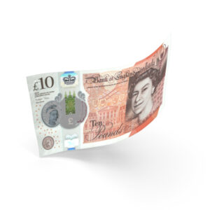 Counterfeit £10 GBP Money