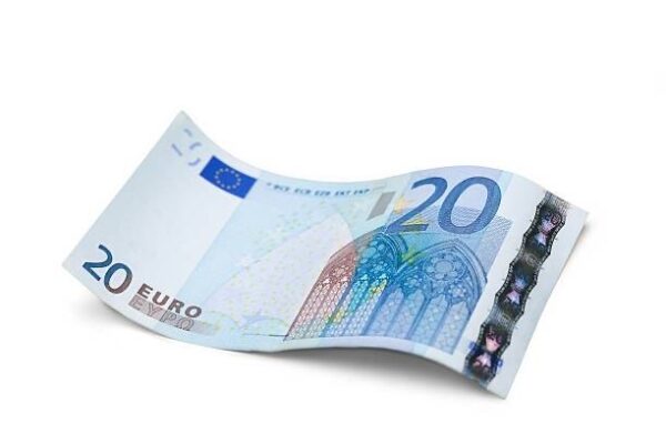 Counterfeit 20 Euro Money