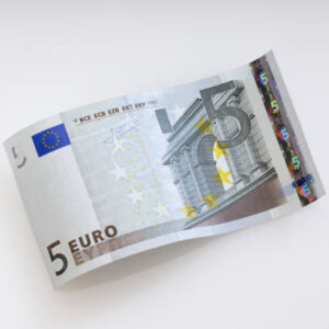 Counterfeit 5 Euro Money