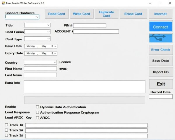 MCR200 EMV Card Reader Writer