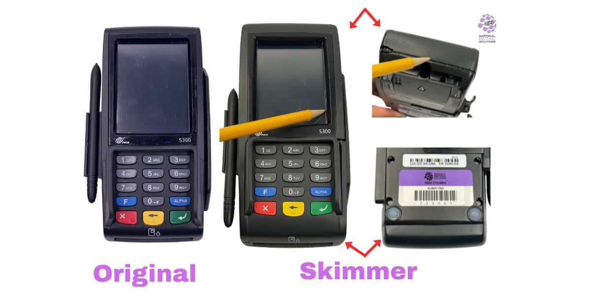 Fake POS Skimmer