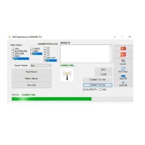 GSM Data Receiver software V2.5