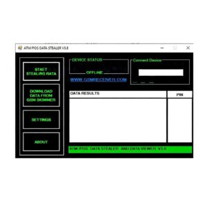 RC832 GSM Data Receiver software